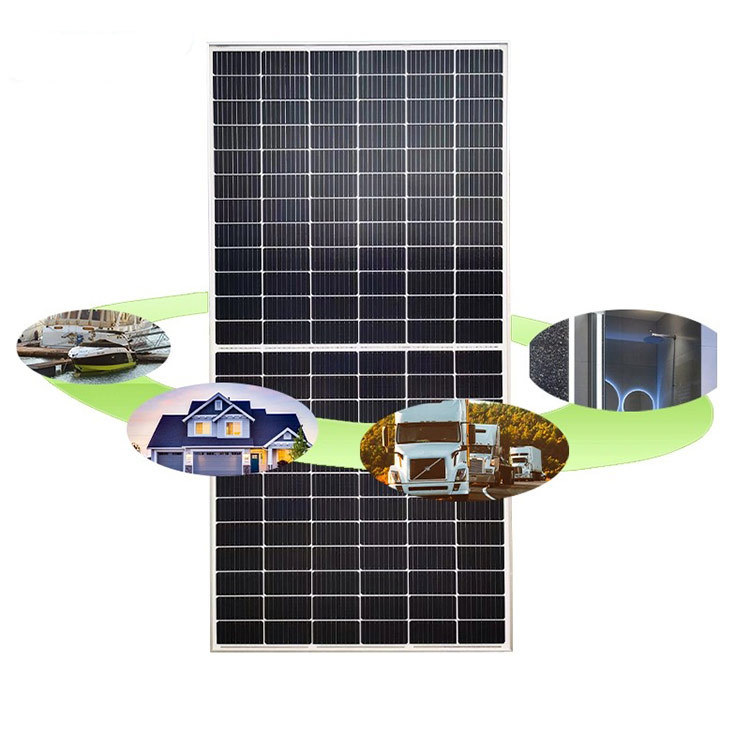 اللوحة الكهروضوسية جينكو لوحة الطاقة الشمسية إيجابية وحدة أحادية الصبغة Jinko Photovoltaic وحدة 410-615W وات السلطة على الوجهين