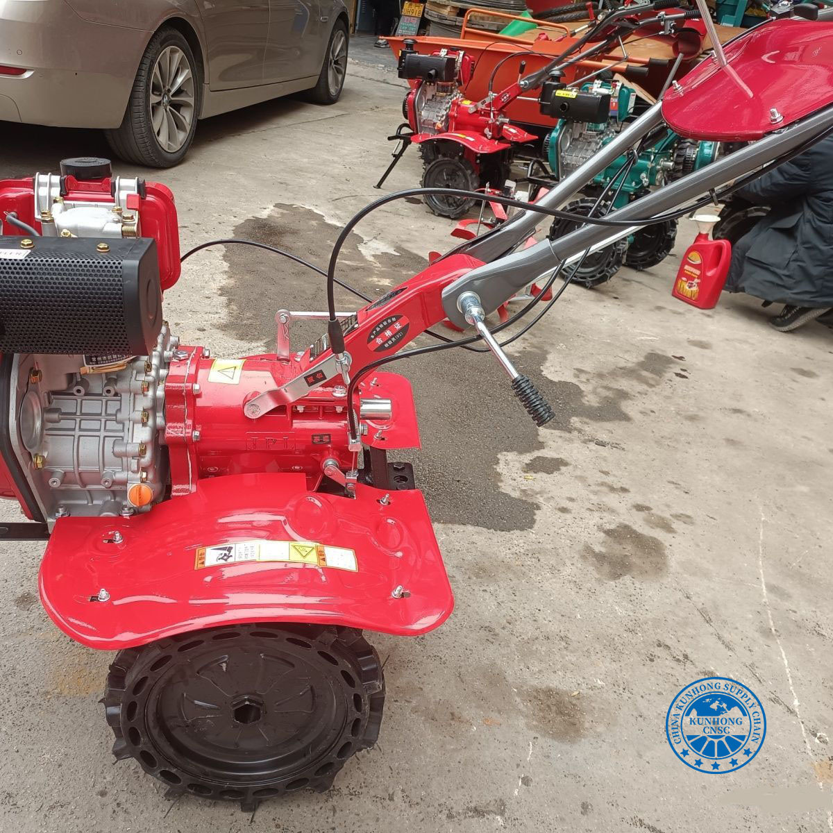 حديقة مزرعة مقطورة Power Power Rotary Tiller مزارع آخر آلة الأعشاب الضارة المنزلية