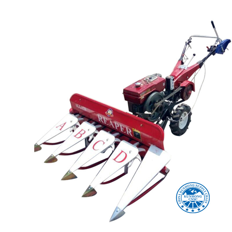 تجمع القمح الجديد للأرز بين ريبر جرار الحصاد للأرز وفول الصويا