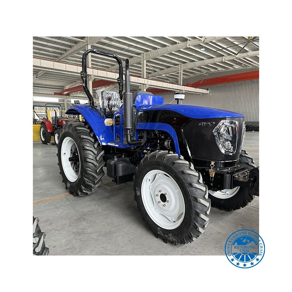 من النوع المقعد 90 حصان جرار مزرعة 4WD الجرارات الزراعية للبيع